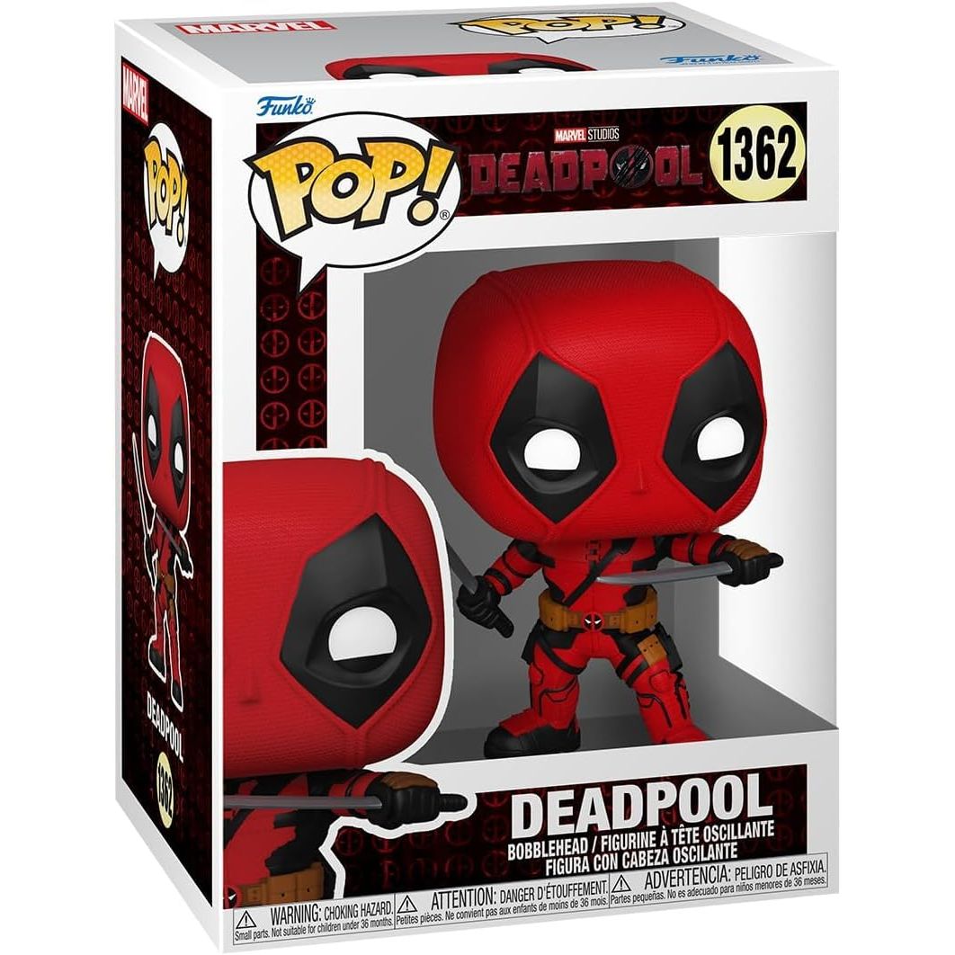 Buy Funko,Funko Pop! Marvel: Deadpool & Wolverine – Deadpool Collectable Vinyl Figure - Gadcet UK | UK | London | Scotland | Wales| Near Me | Cheap | Pay In 3 | Action & Toy Figures